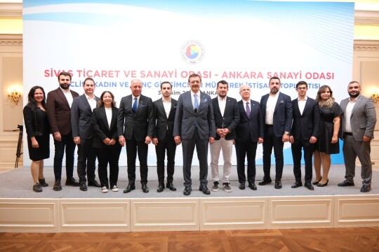 Netelsan Y.K.Ü. Sayın Kayra Uzun Sivas TSO ve Ankara ASO Kadın ve Genç Girişimciler Toplantısına Katılmıştır